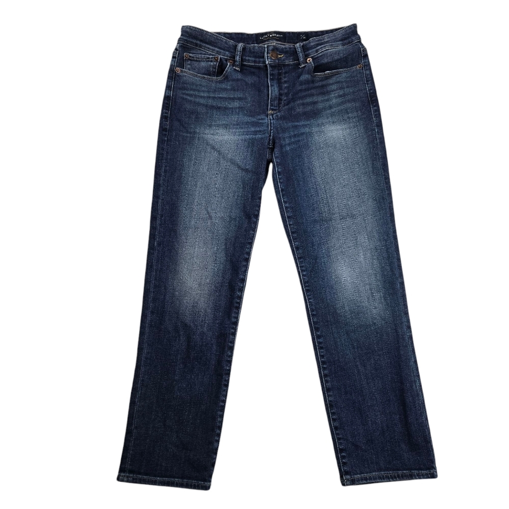 Lucky Brand Women 8/29 Sweet Crop Blue‎ Denim Jeans